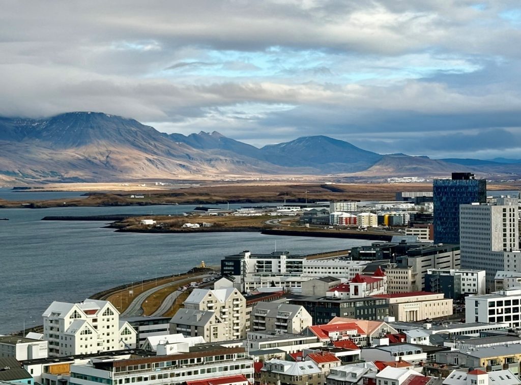 view of Reykjavik